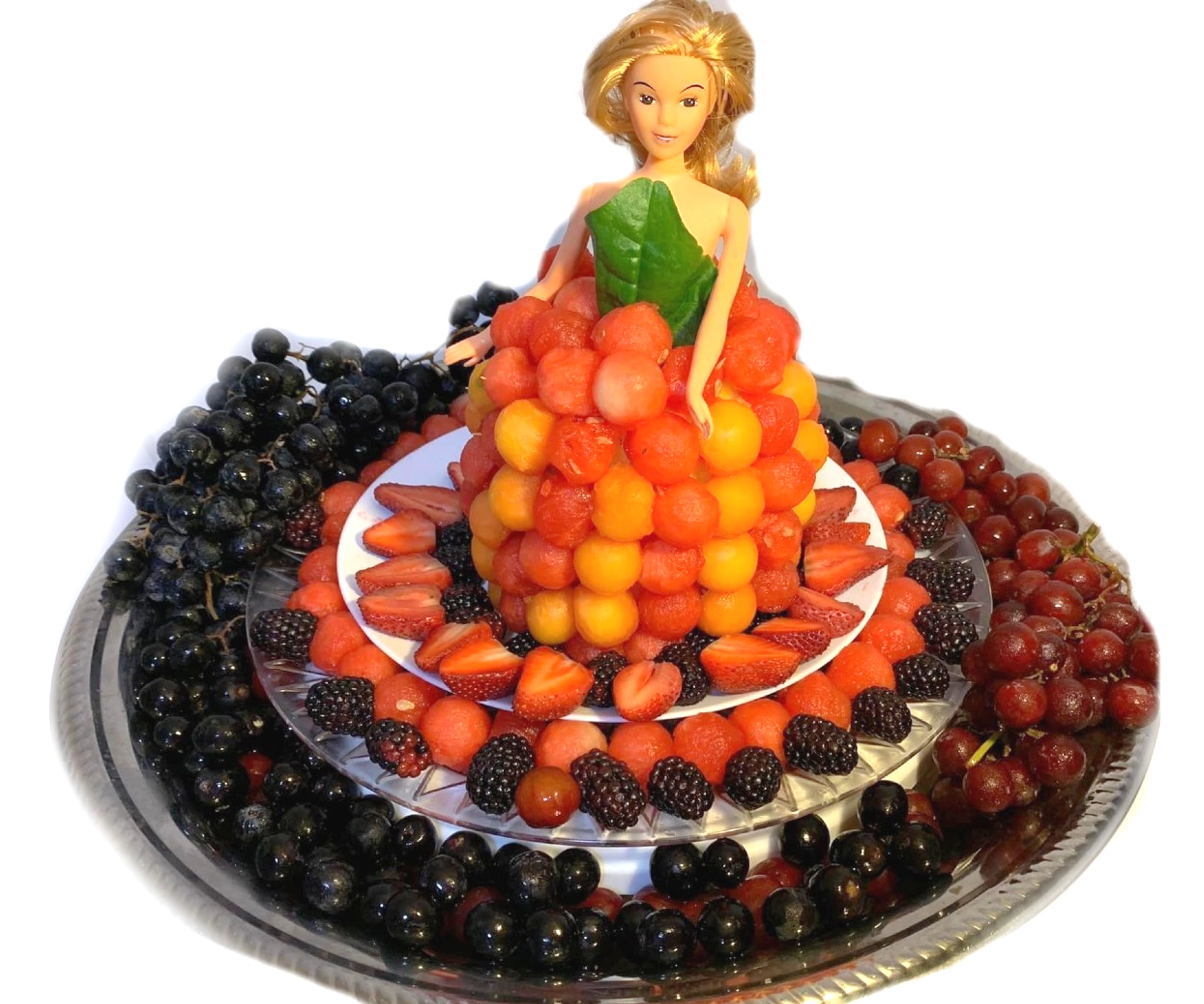 Doll fruits arrangement